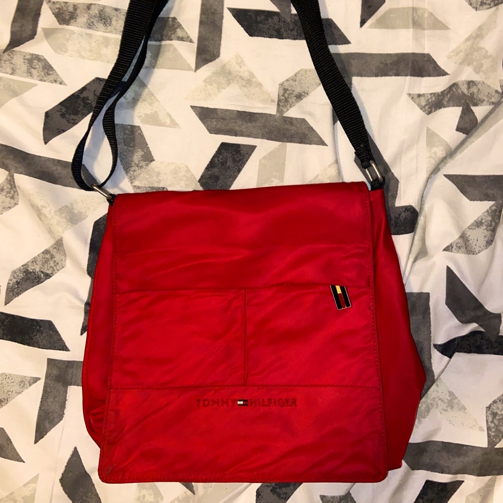 90s Tommy Hilfiger side bag